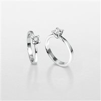 Anello Giorgio Visconti Donna in Oro bianco Diamante 0.31 Ct AB12273D-14 - AB12273D-14